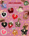 Felt Bag Charm without a Calico Critter