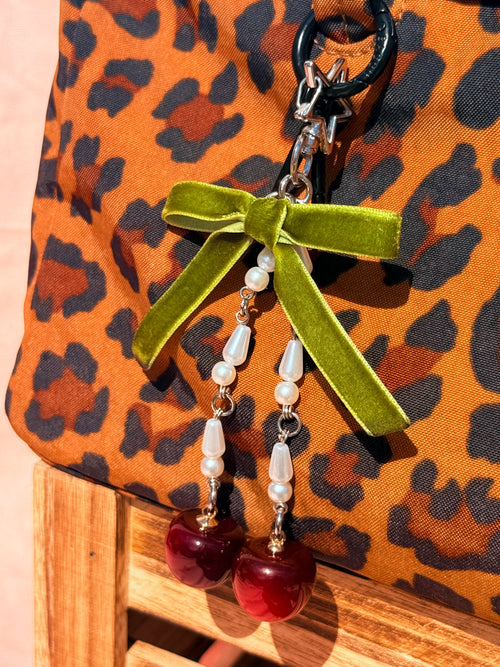 Cherry Bag Charm